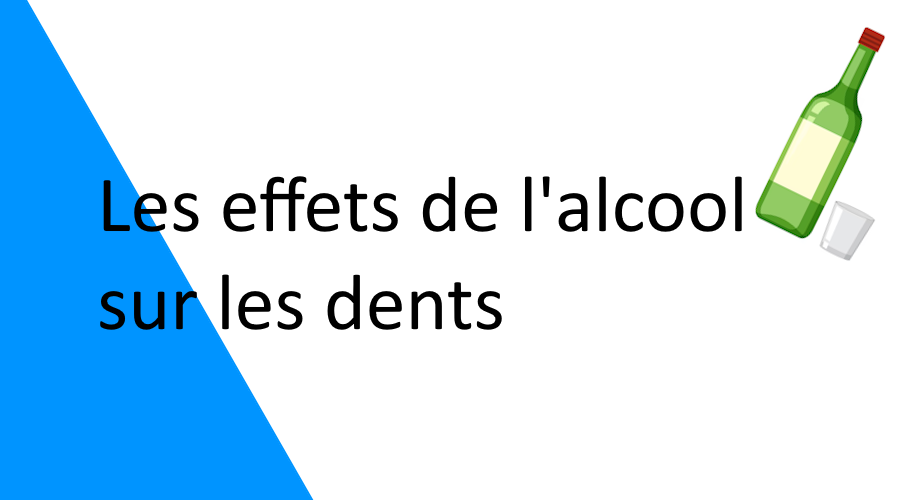 Les effets de l'alcool sur les dents