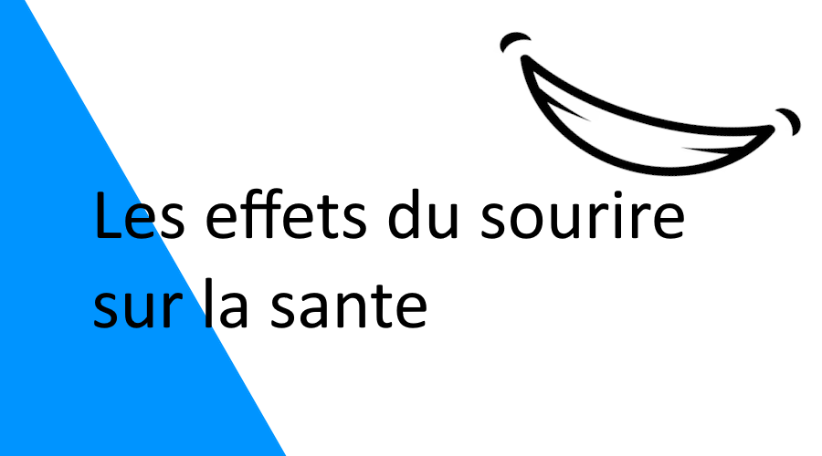 Les effets du sourire sur la santé